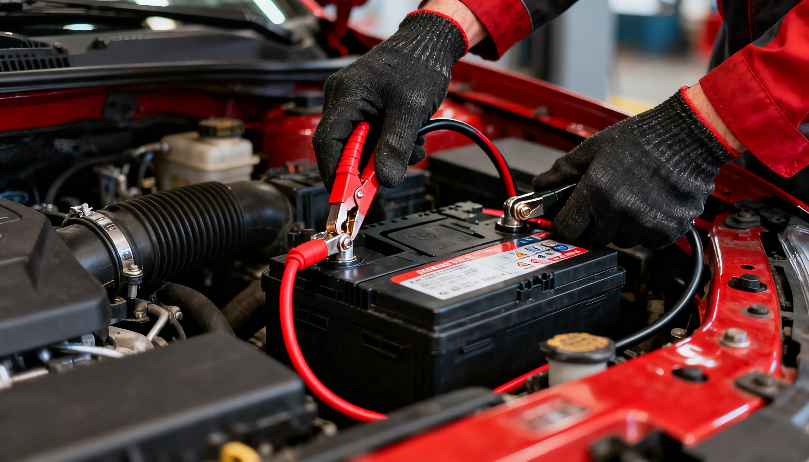 Car battery service