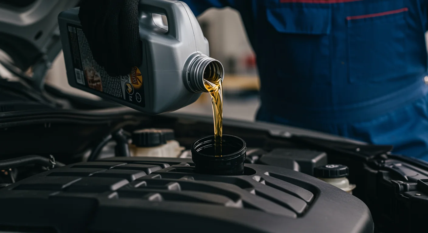 Oil change service